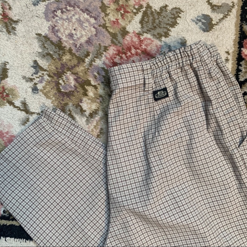 Plaid Pants